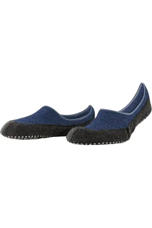 Falke Herren Stoppersocken Cosyshoe Invisible M Hp Wolle rutschhemmende Noppen 1 Paar, , 39/40 EU