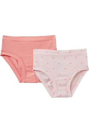 Benetton Mädchen Set 2 Slip 3K0A0S01Y Funktionsunterwäsche, , 150