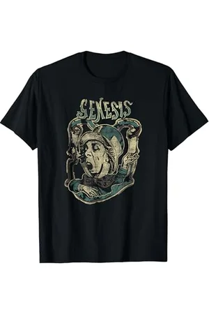 Genesis Verrückter Hutmacher Distressed T-Shirt
