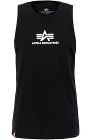 Alpha Industries Herren Basic top T-Shirt, Black, XXL