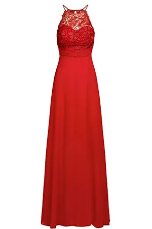 Apart Damen Apart Chiffon Lace Evening Special Occasion Dress, , L EU