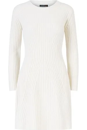 Apart APART Strickkleid mit ausgestelltem Rockpart, , 38
