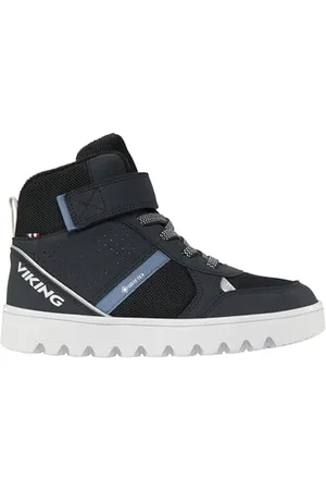Viking Fleek Warm GTX 1V Snow Boot, Black/Charcoal, 33 EU Schmal