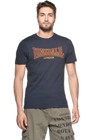 Lonsdale London Herren Langarmshirt T-Shirt Classic Slimfit, , S