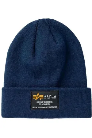 Alpha Industries Crew Beanie Strickmütze aus Acryl