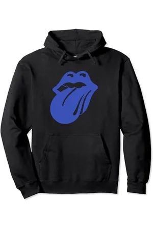 The Rolling Stones Das Rolling Stones Blue & Lonesome Logo Pullover Hoodie