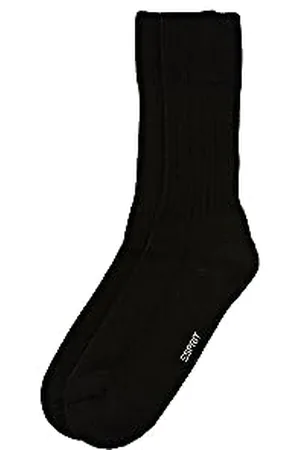 ESPRIT Herren Socken Winter Wool Biologische Baumwolle Wolle einfarbig 1 Paar, , 39-42