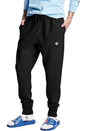 Champion Herren Reverse اال Ccalça De Trama Reversa, Perna Esquerda Creverse Weave Jogger, Linkes Bein, C Trainingshose, , 31-35