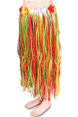 Boland Hawaii-Rock, circa 80 cm, Bast-Rock, Beach-Party, Sommer, Kostüm, Karneval, Mottoparty