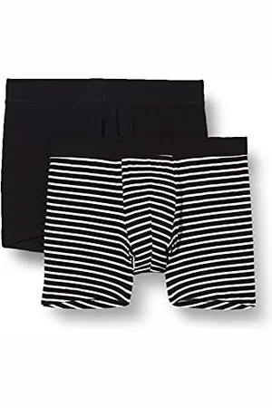 Schiesser Jungen 2 Pack Unterwäsche Boxershorts Weiches Bündchen - 95/5 Organic Bio Baumwolle Größe 92 Bis 140, , 140 EU