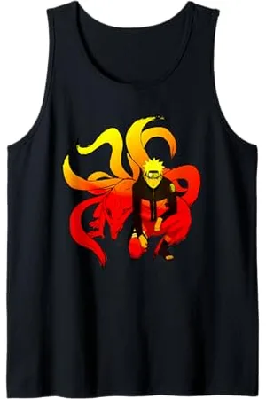 Naruto Shippuden and 9 Tails Tank Top