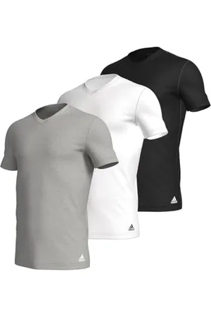 adidas Herren V Neck (3PK) -Active Core Cotton Baselayer-Shirt, , XL (3er Pack)