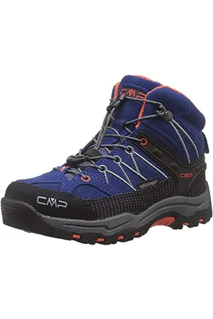 CMP Kids Rigel Mid Shoe Wp Trekking-& Wanderstiefel, Marine Tango, 31 EU