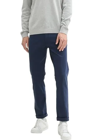 TOM TAILOR Herren Regular Fit Chino Hose mit Struktur, , 30/30
