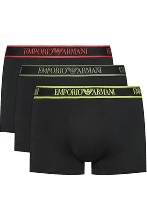 Emporio Armani Herren CORE Logoband 3-Pack Trunk Badehosen, , XXL