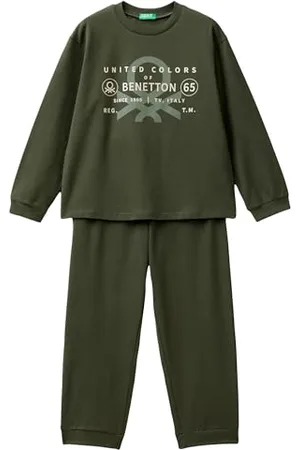 Benetton Jungen Pig(Maglia+Pant) 3DKE0P073 Pyjamaset, , 150
