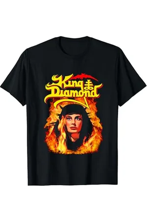 King Diamond Fatal Portrait T-Shirt, Unisex, , S, Klassisch, Halbarm, Crew-Ausschnitt, Klein, Regular