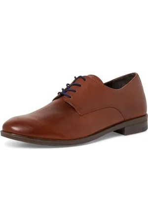 Marco Tozzi By Guido Maria Kretschmer Herren Anzugschuhe aus Leder Oxford, Braun , 42 EU