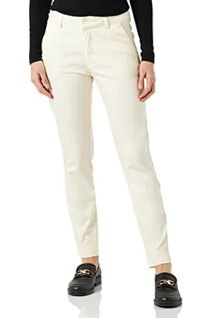 Kaffe Casual Hose Kalea Damen Chino Hose Elegant Klassische Stoffhose 40