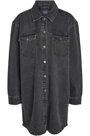 Noisy May Damen NMALVA L/S Dress AZ387BL NOOS FWD Kleid, , X-Small