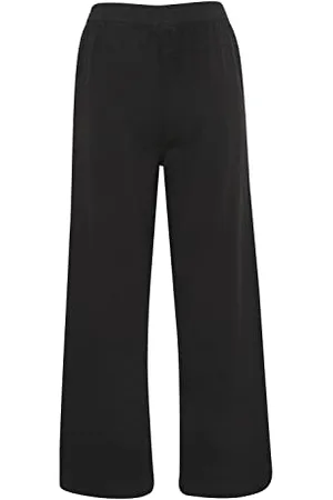 Kaffe Casual Hose KAnaya Damen Casual Hose Weites Bein Hohe Taille Damenhose 34