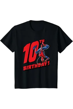 Marvel Kinder Spider-Man 10th Birthday T-Shirt