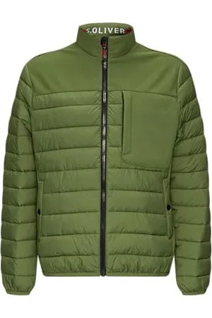 QS by s.Oliver Leichte Steppjacke im Materialmix mit Kontrast-Details M