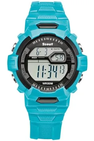 Scout Jungen Digital Quarz Uhr mit Kunststoff Armband 280308005