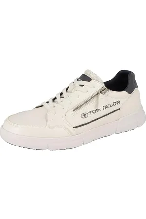 TOM TAILOR Herren 5382003 Sneaker, White, 45 EU