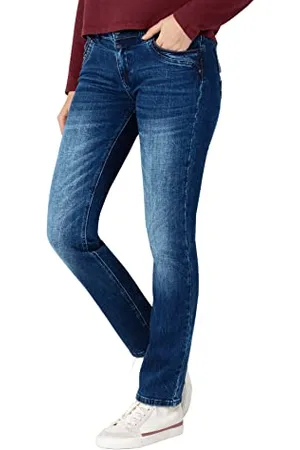Timezone Damen Slim TahilaTZ Jeans, , 33/32