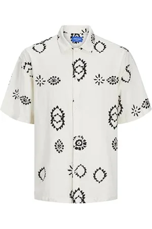 JACK & JONES Male Hemd Weit geschnitten Hemd