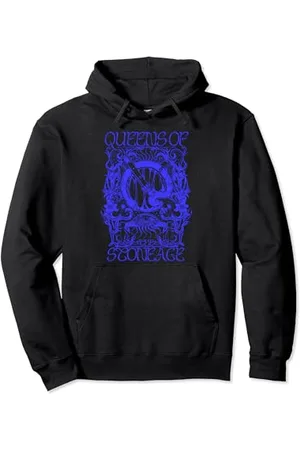 Queens Of The Stone Age Offizielle Königinnen der Steinzeit illustriert Pullover Hoodie