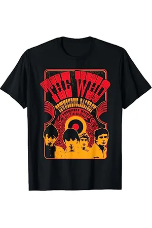 The Who Offizielles Psych Panel Retro T-Shirt