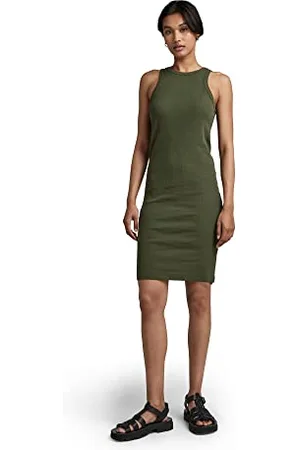 G-Star RAW Damen Tank Slim Kleid