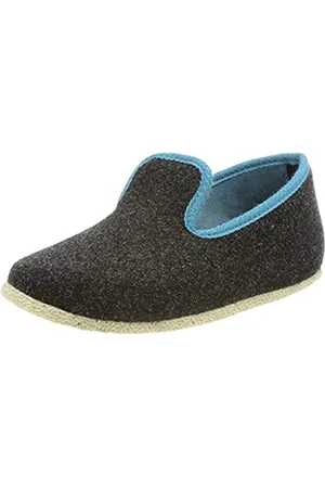 Chausse Mouton Unisex Chancenie Hohe Hausschuhe, Granit, 36 EU