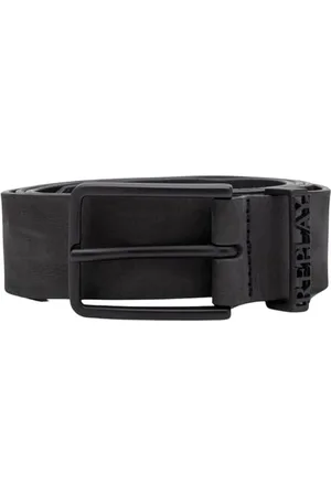 Replay Herren Gürtel aus Leder, Schwarz (Black 0098), 110