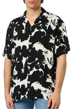 JACK & JONES Herren Jorluke Aruba Resort Shirt Ss Kurzarmhemd, , M