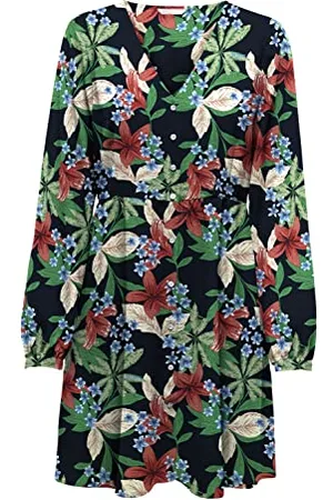 ONLY Onlnova Life L/S THEA Button Dress AOP