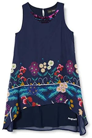 Desigual Mädchen Vest_Juárez Kleid, , 104 (Herstellergröße:3/4)
