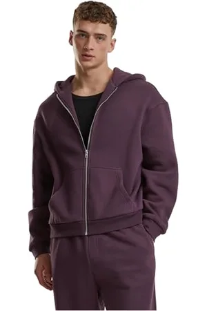 Urban classics Herren Tb7284-fluffy Zip Hoody Sweatshirt, , XL EU