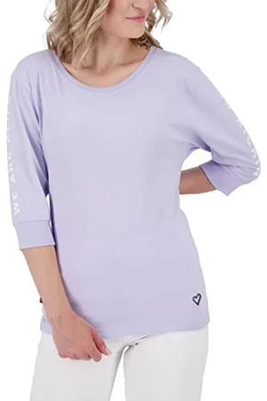 alife kickin ALIFE and Kickin ClaudeAK A Top – Damen T-Shirt – Bequemes Kurzarm Shirt für Alltag & Freizeit – Perfekt für Sommer & Übergangszeiten XXL