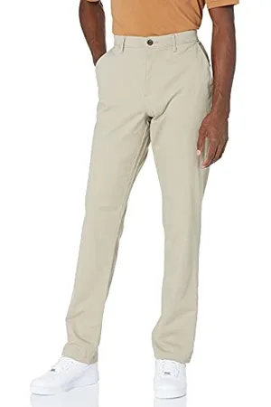 Amazon Herren Legere Stretch-Chinohose in sportlicher Passform (in Übergröße erhältlich), , 35W / 30L