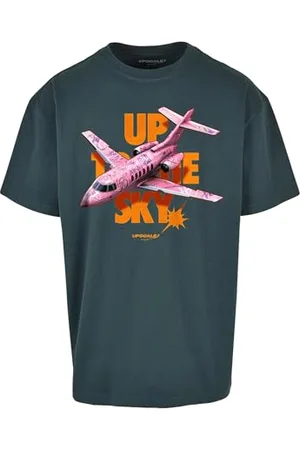 Mister Tee Unisex MT2737-Up to The Sky Oversize Tee T-Shirt, , 3XL