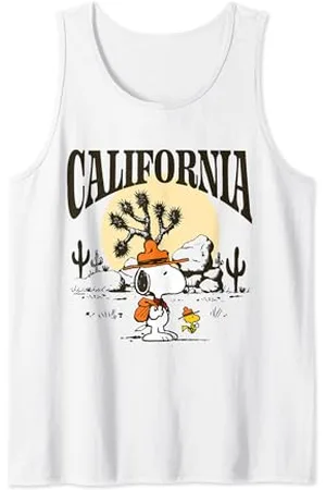 Peanuts Erdnüsse - Snoopy Beagle Scout California Tank Top