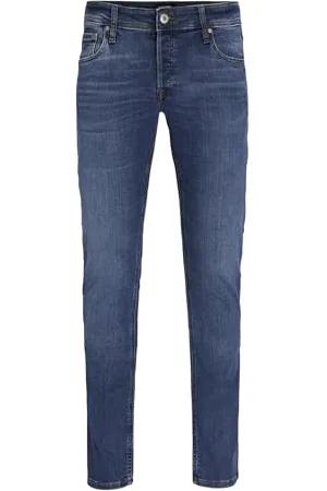 JACK & JONES Herren Slim Fit Jeans Glenn Skinny Tapered JJI Glenn ORIGINAL AM, Farben: , Größe Jeans:31W / 30L