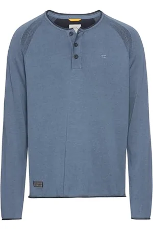 Camel Active Herren Henleyshirt aus zertifiziertem Organic Cotton Menswear-XL
