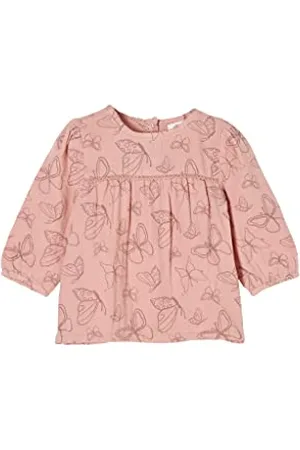 QS by s.Oliver Junior Baby-Mädchen 405.10.203.10.100.2111352 Bluse, pink, 68