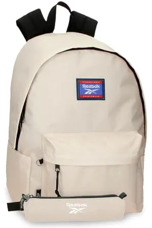 Reebok Brooklyn Colors Laptop-Rucksack aus Polyester, breite ergonomische und gepolsterte Schultergurte, die sich perfekt an den Rücken anpassen, mehrere Tragemöglichkeiten, , Talla única, Beutel