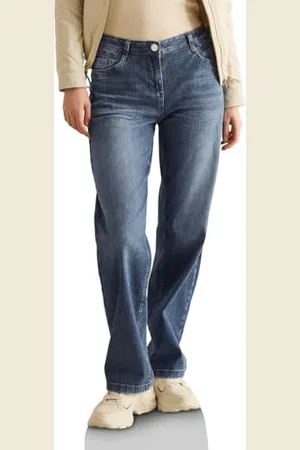 CECIL Damen B378810 Straight Leg Jeans, , 36W / 32L EU