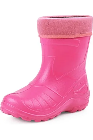 Ladeheid Gummistiefel Kinder federleichte und wasserdichte Eva Thermo Regenstiefel Gummistiefel gefüttert KL050 ( , 30 EU)